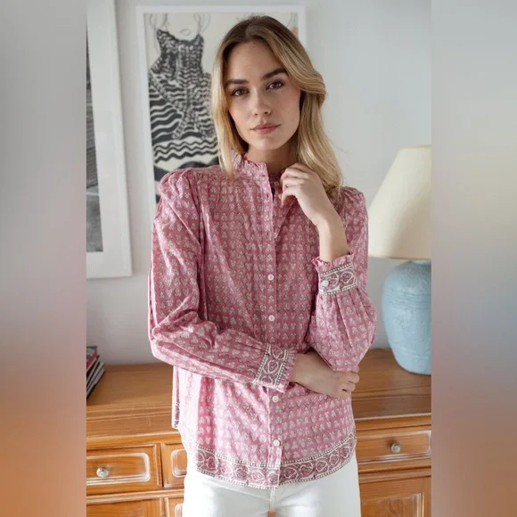 Marea CHARLIE SHIRT - LAVENDER THISTLE - Picture 9 of 10